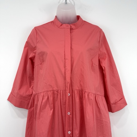 Tuckernuck Coral Royal Shirt Dress - Picture 9 of 15